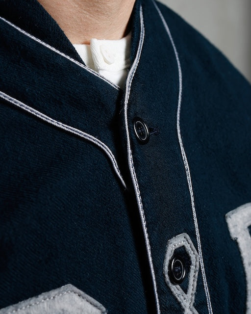Retro Sportswear Herren dunkelblau Baumwolle Detail