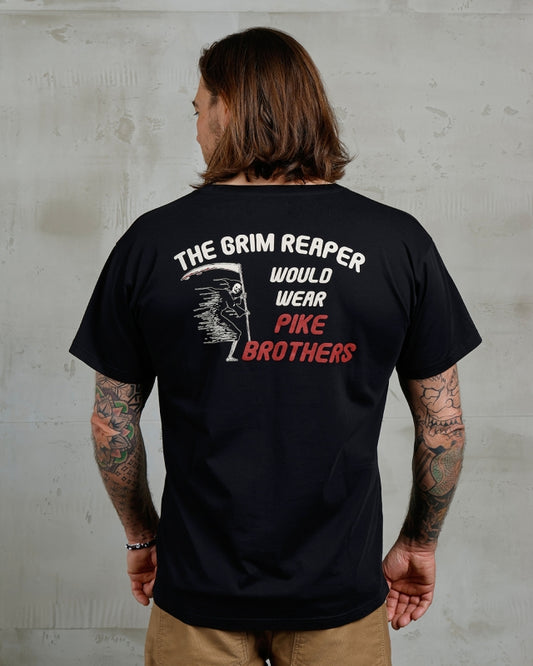 Vintage Sport T-Shirt Herren Grim Reaper Pike Brothers