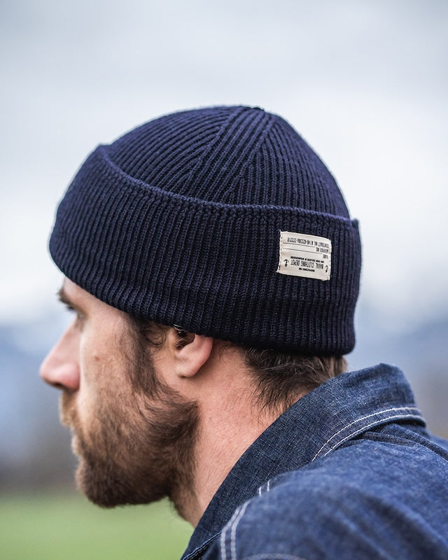 1944 USN Watch Cap Navy mit authentischem Navy Label