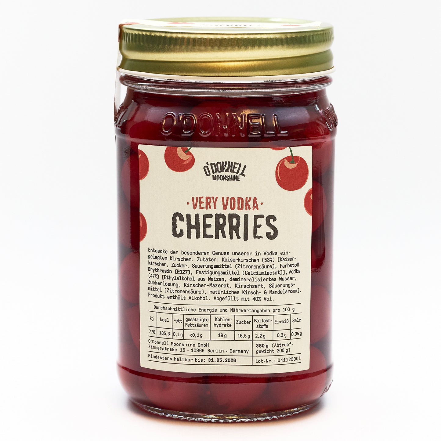 Very Vodka Cherries - Dotty&Dan