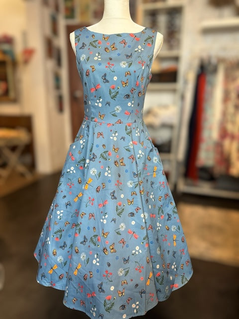 Sophia Butterfly Swing Dress - Dotty&Dan