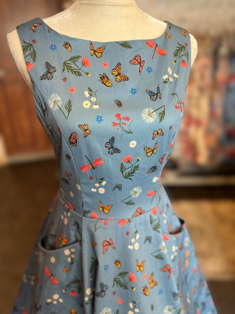 Sophia Butterfly Swing Dress - Dotty&Dan