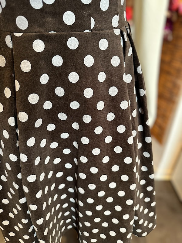 Retro Kleid femkit Berlin Heide mit Taschen und Kellerfalten - Dotty&Dan