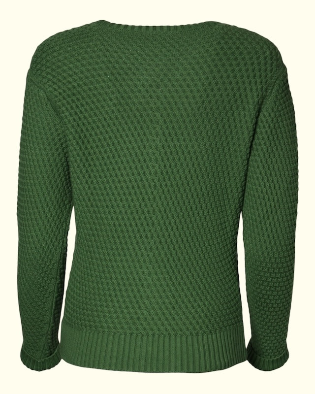 Circus Clothing Damen Strickjacke meadow green aus Bio-Baumwolle