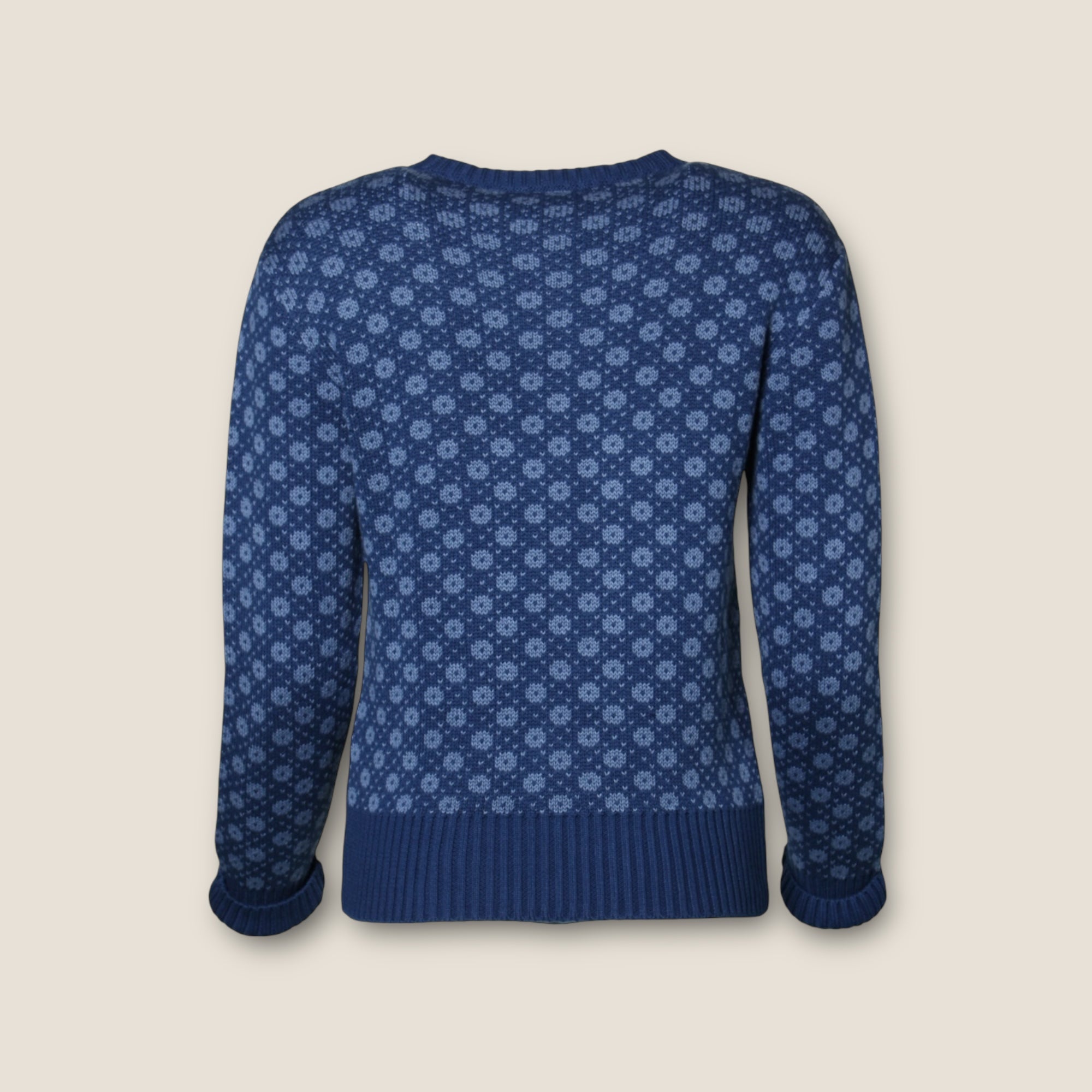 Circus Clothing Damen Strickpulli navy dutch blue Bio Baumwolle