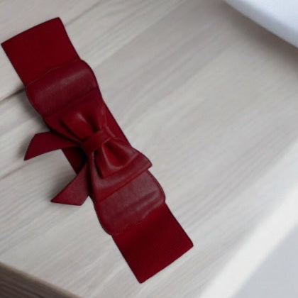 50er Jahre Retro Schleifen Stretch Gürtel "Play it right belt" - Dotty&Dan