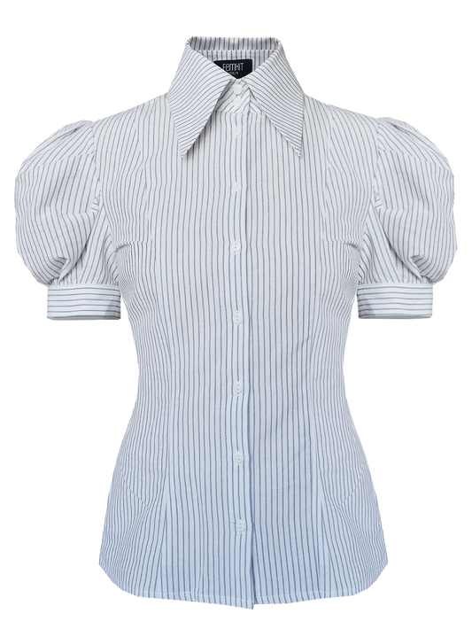 femkit Bluse REBECCA Streifen vorne