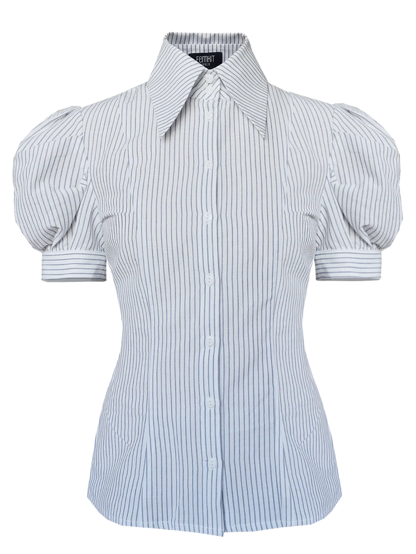 femkit Bluse REBECCA Streifen vorne