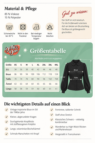 Größentabelle