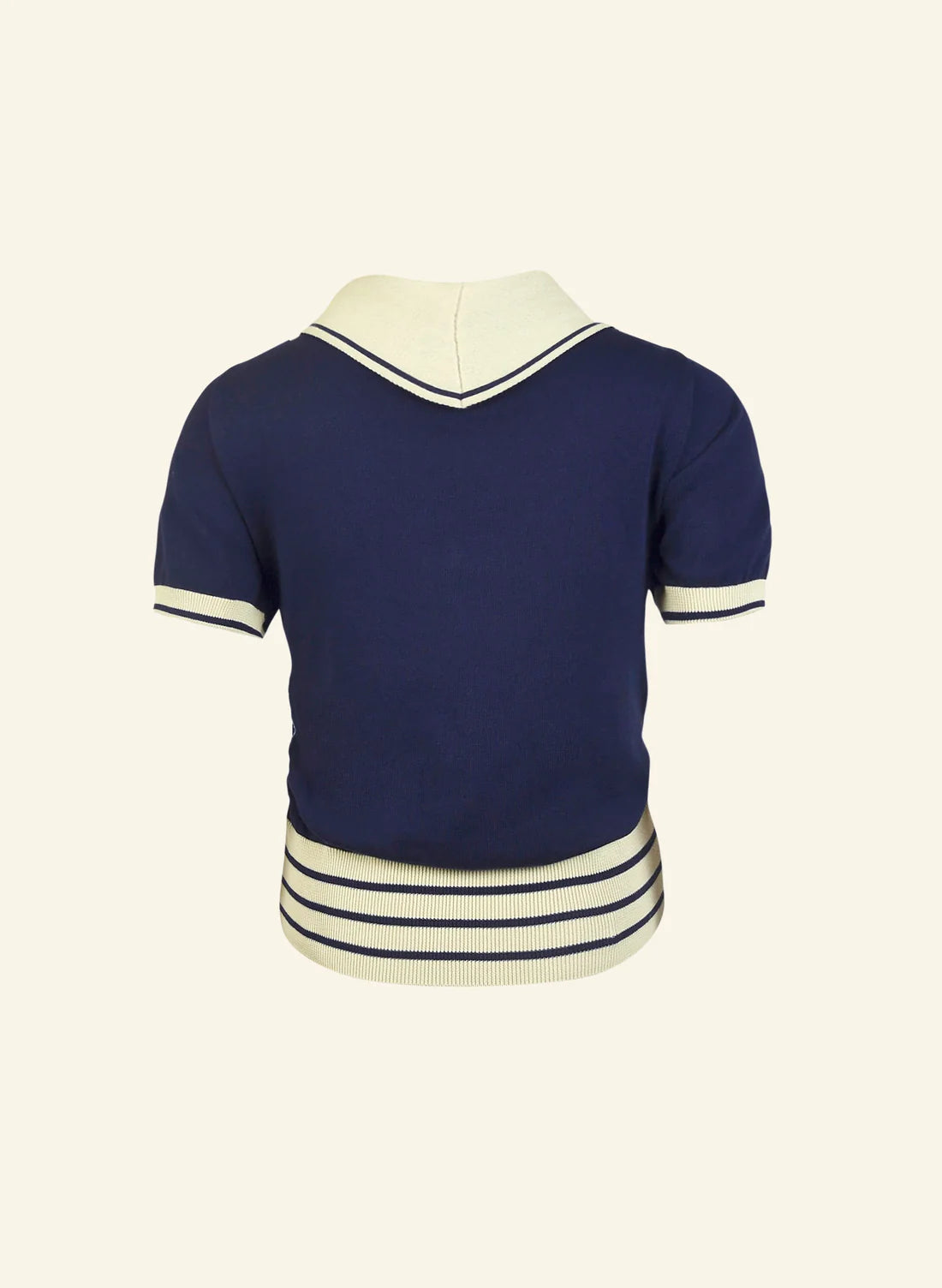 Sailor Knitted top - navy