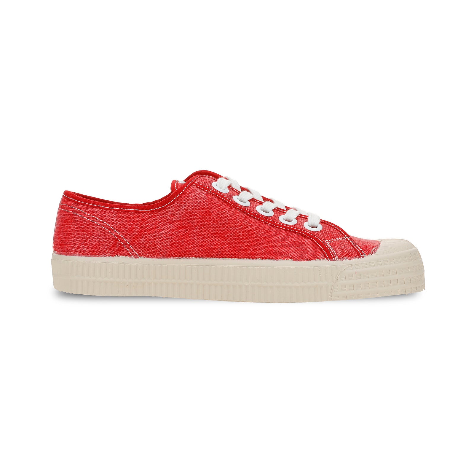 Vintage Sneaker mit Naturkautschuk-Sohle