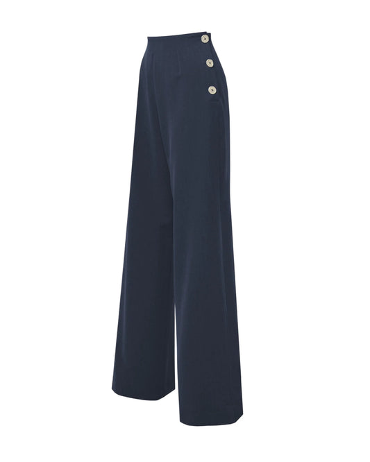 40s Swing Pants - navy - Dotty&Dan