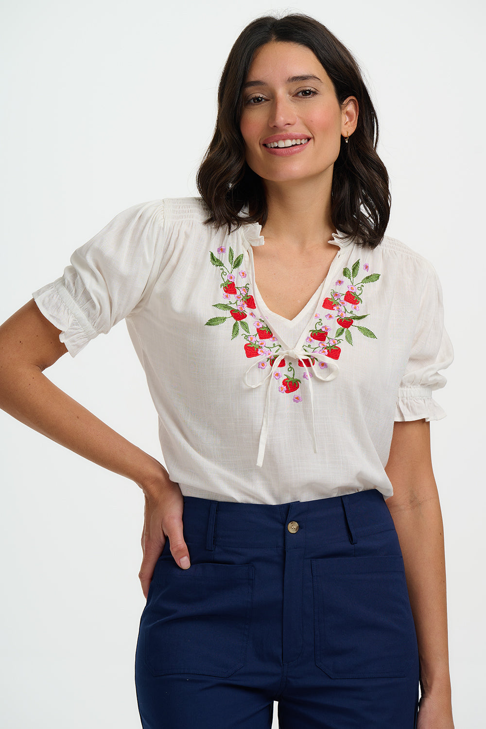 Angelique Bluse Frontansicht