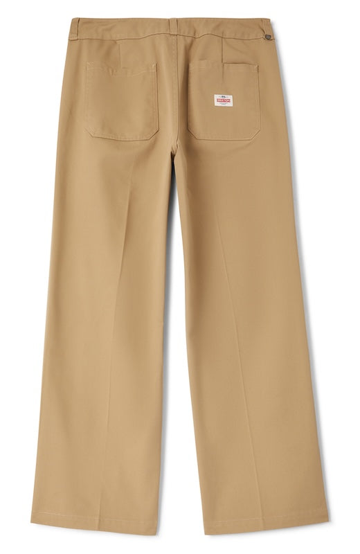 Brixton Trademark Chino Herrenhose British Khaki – Rückansicht