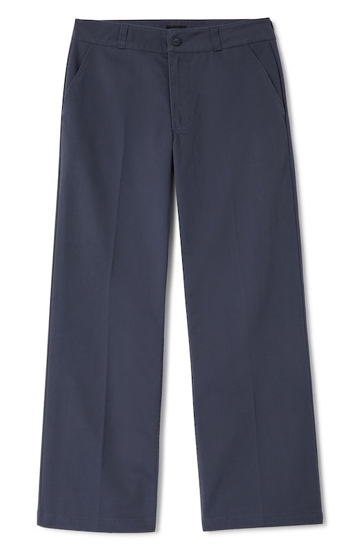 Brixton Trademark Chino Herrenhose Washed Navy – Vorderansicht
