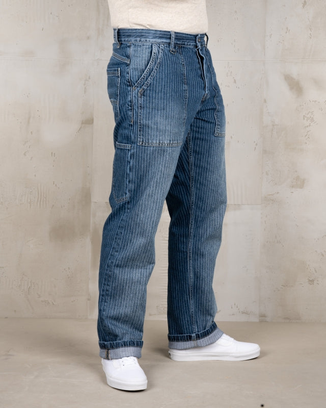 1967 Utility Trousers - blue wabash rinsed - Dotty&Dan