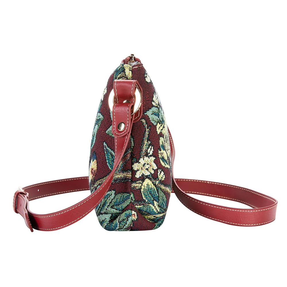 Handtasche William Morris Tree of life - red - Dotty&Dan