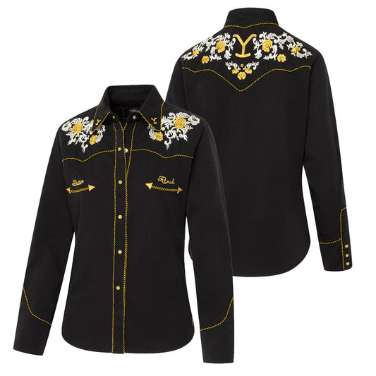 Yellowstone Bluse - Nova schwarz - Dotty&Dan