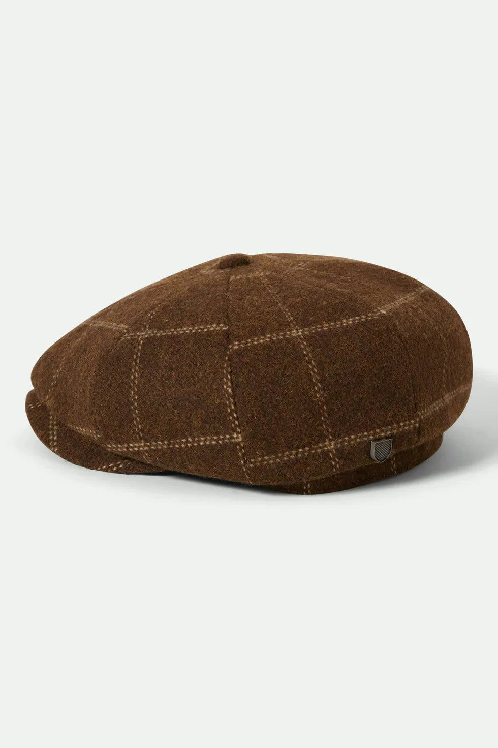 Vintage Schirmmütze braun kariert im Dandy-Look
