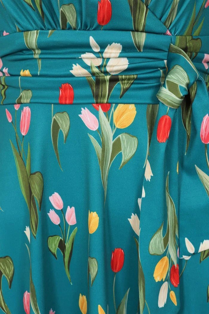 Arabella Dress - Tulip Garden - Dotty&Dan