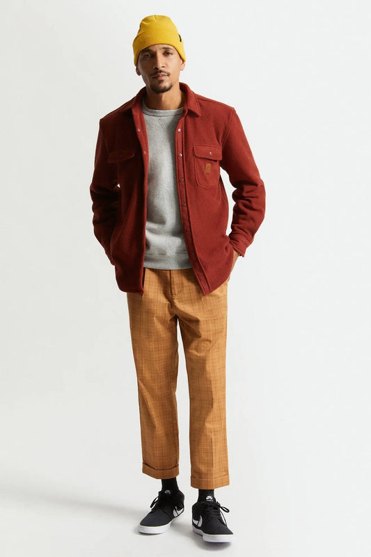 Bowery Arctic Stretch Fleece - dark brick - Dotty&Dan