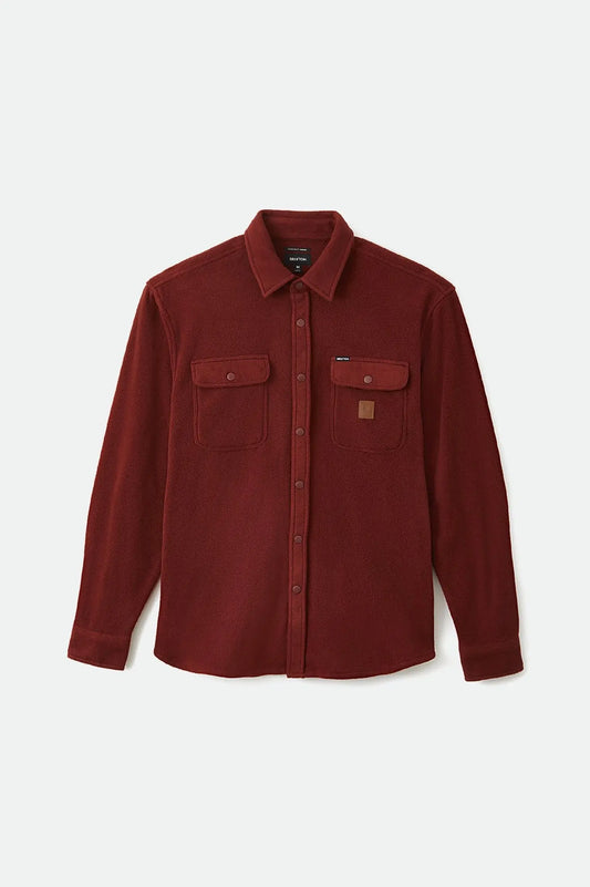 Bowery Arctic Stretch Fleece - dark brick - Dotty&Dan