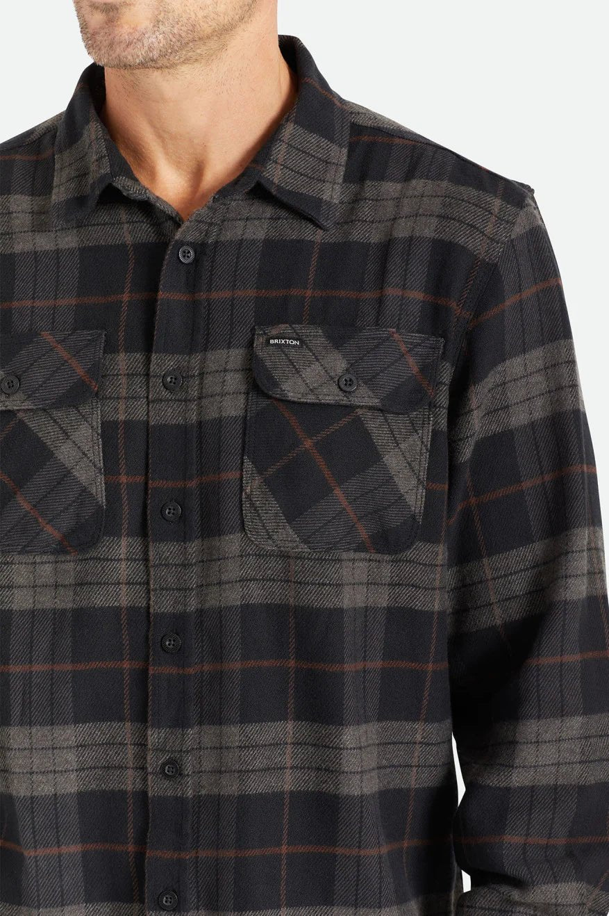 Bowery Flannel - black/charcoal - Dotty&Dan