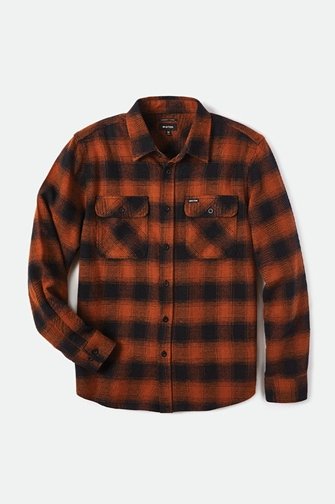 Bowery Flannel - burnt orange - Dotty&Dan