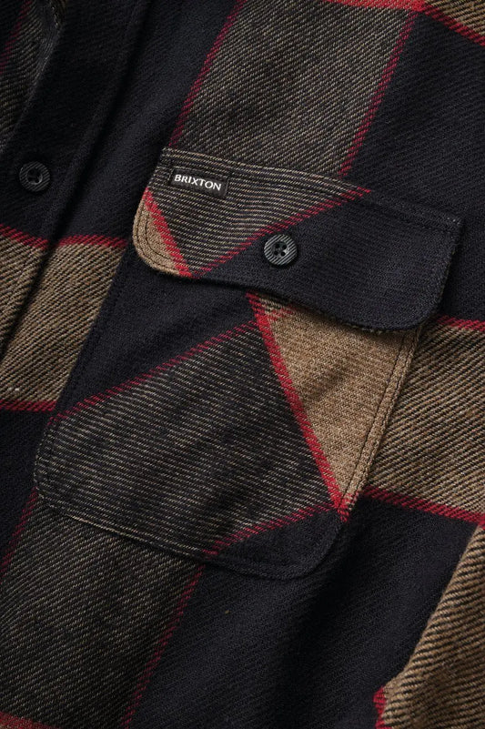 Bowery Flannel - heather grey/charcoal - Dotty&Dan