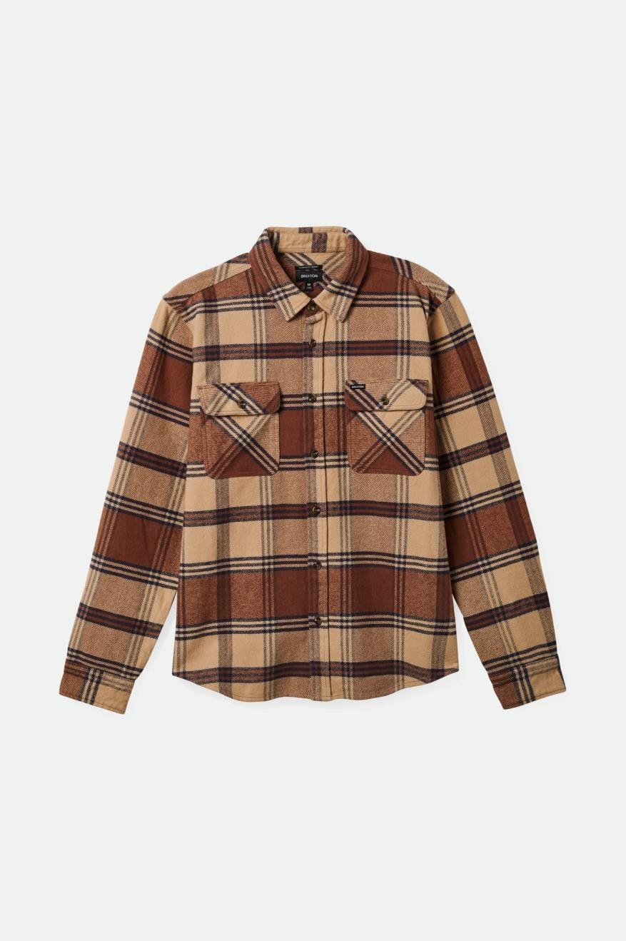 Bowery Heavy Weight Flanell - sand/bison