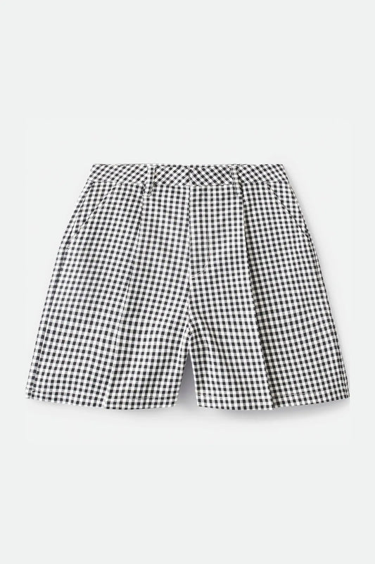Victory Hose kurz - schwarz kariert - Dotty&Dan