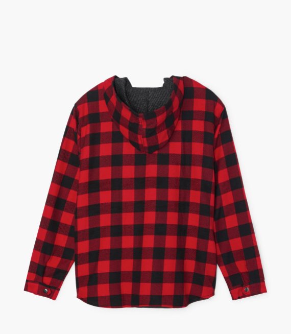 Buffalo Plaid Men´s Heritage Flannel Jacket - black/red - Dotty&Dan
