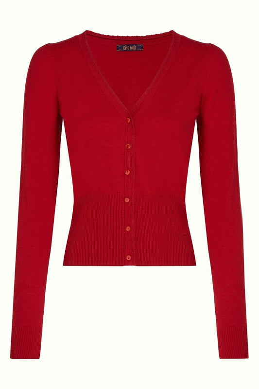Cardi V Cocoon - icon red - Dotty&Dan