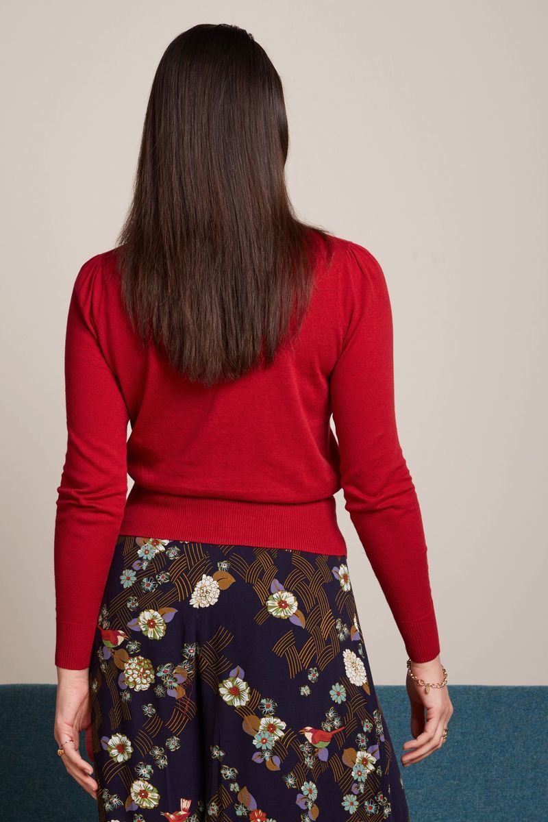 Cardi V Cocoon - icon red - Dotty&Dan