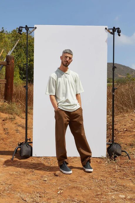 Choice Chino Relaxed Pant - desert palm - Dotty&Dan