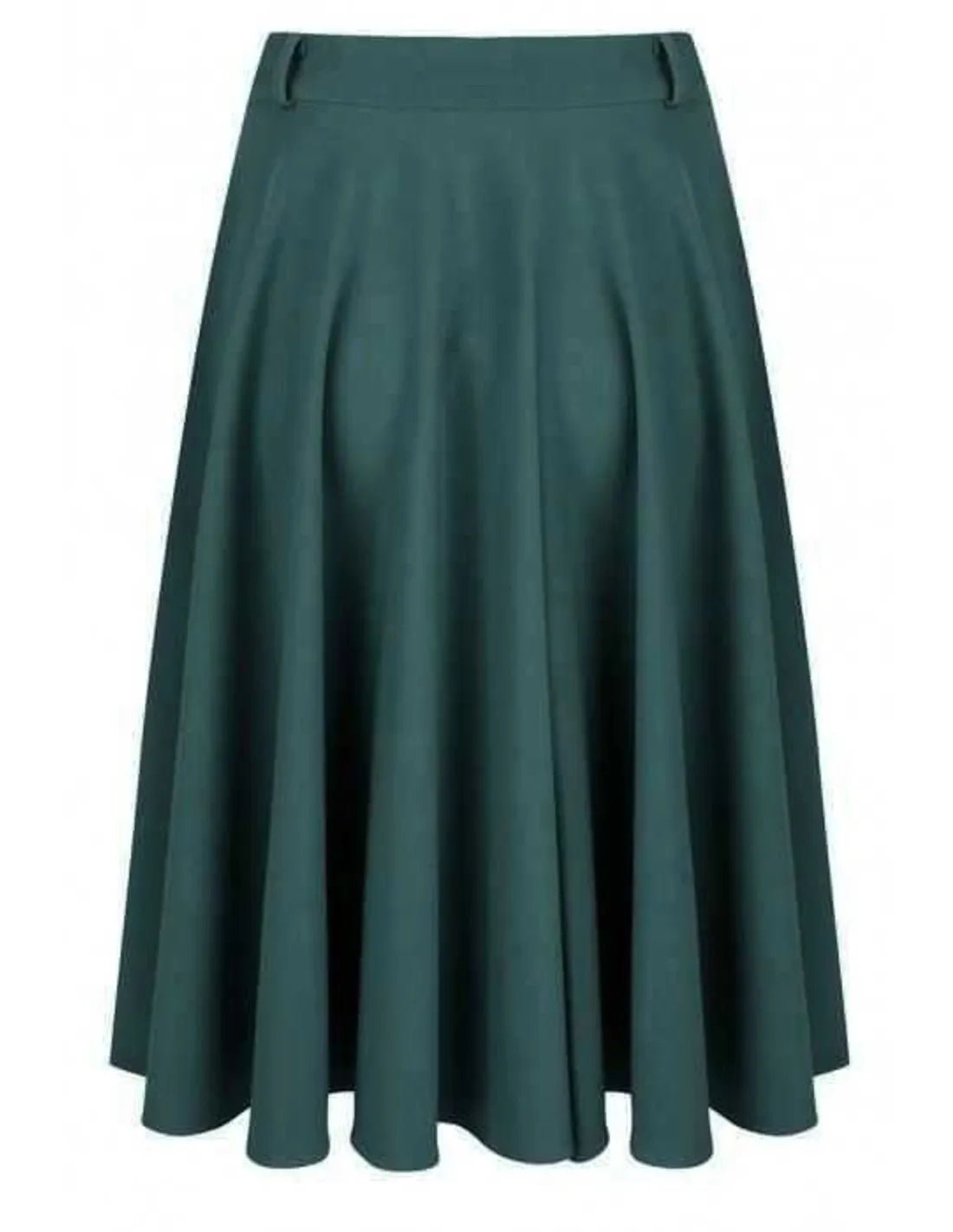 Circle Skirt Gabardine - petrol - Dotty&Dan