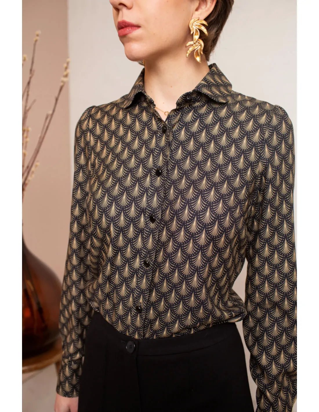 Classic Bluse - Art Deco - Dotty&Dan