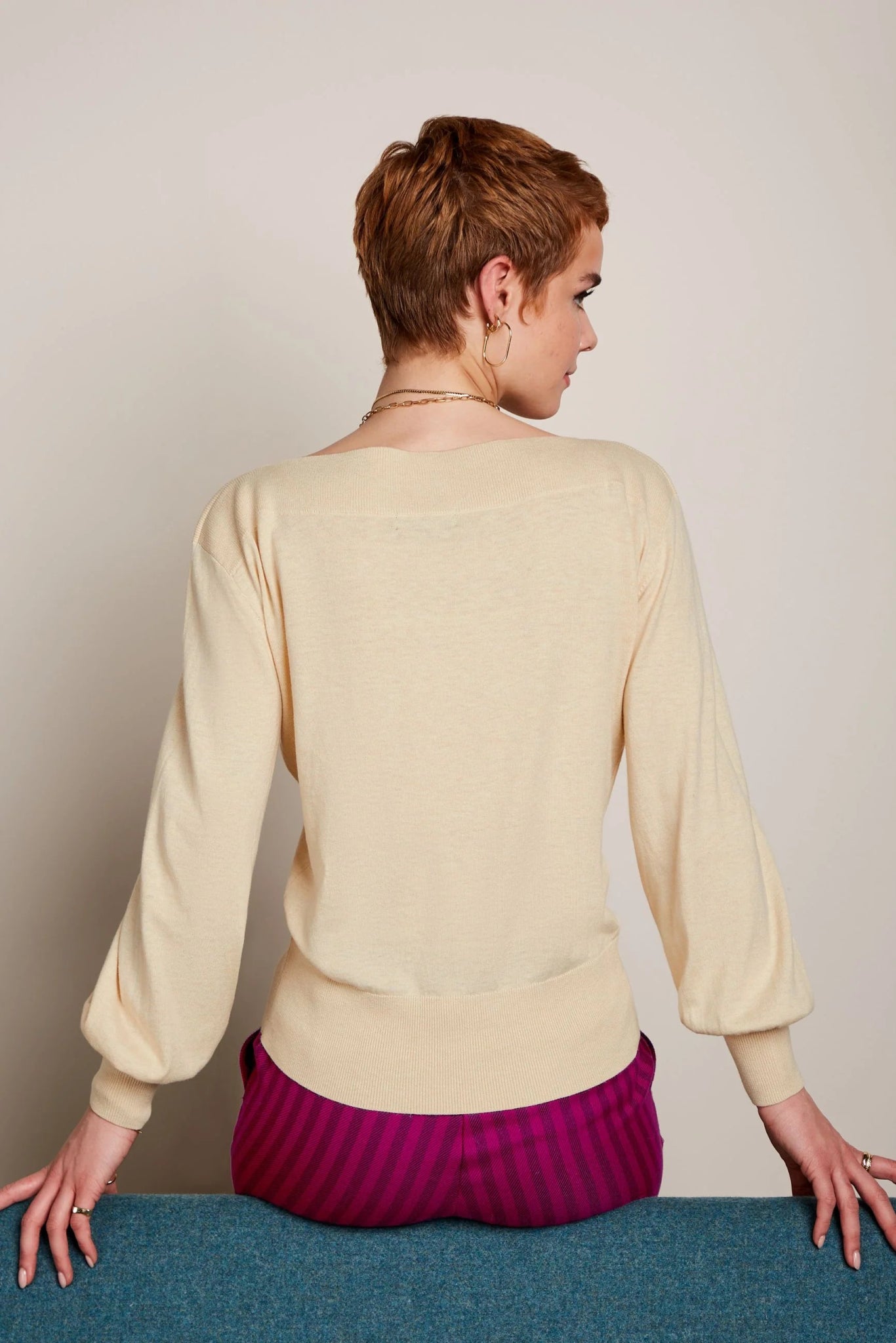 Cybil Top Cocoon - cream - Dotty&Dan