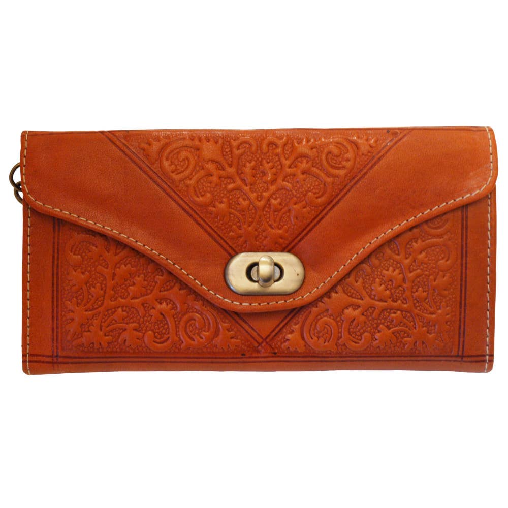 Berber Leather großes Damen Portemonnaie aus Echtleder Ansicht 8