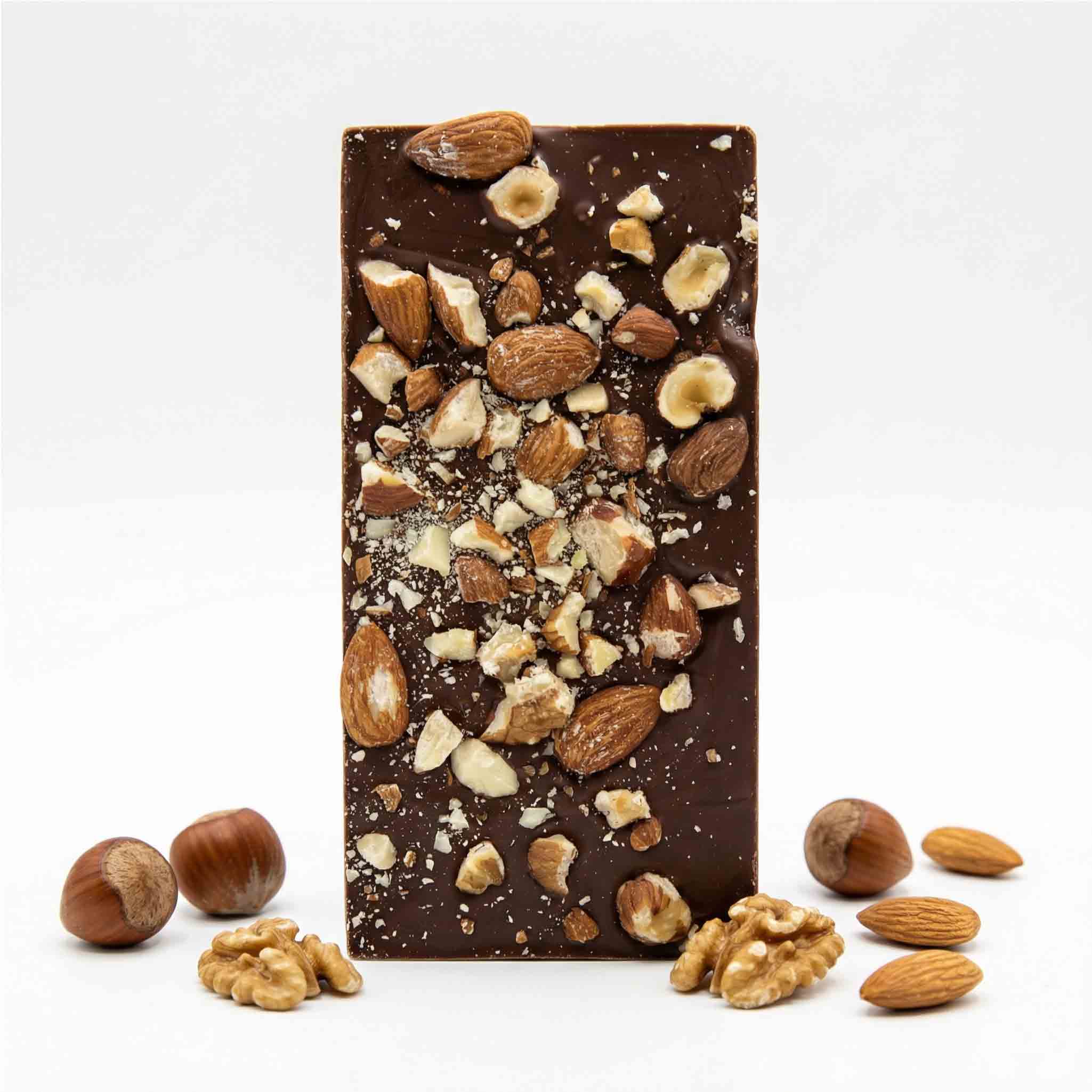 Premium-Milchschokolade – Nussmix von Ritonka – weitere Produktansicht