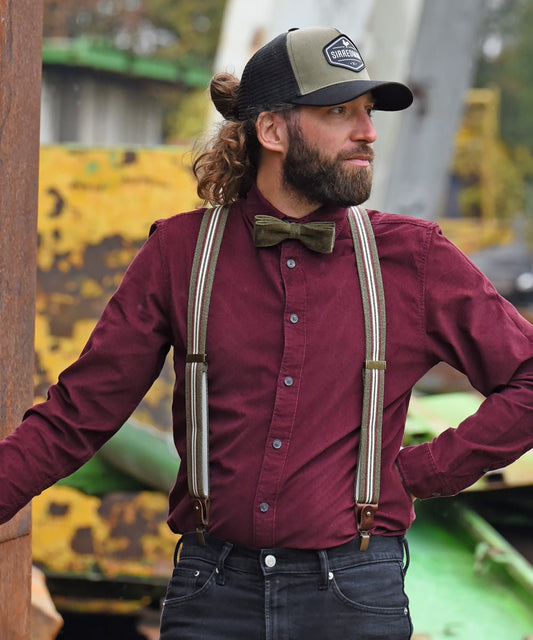 Deluxe Hosenträger Dock Worker - green - Dotty&Dan