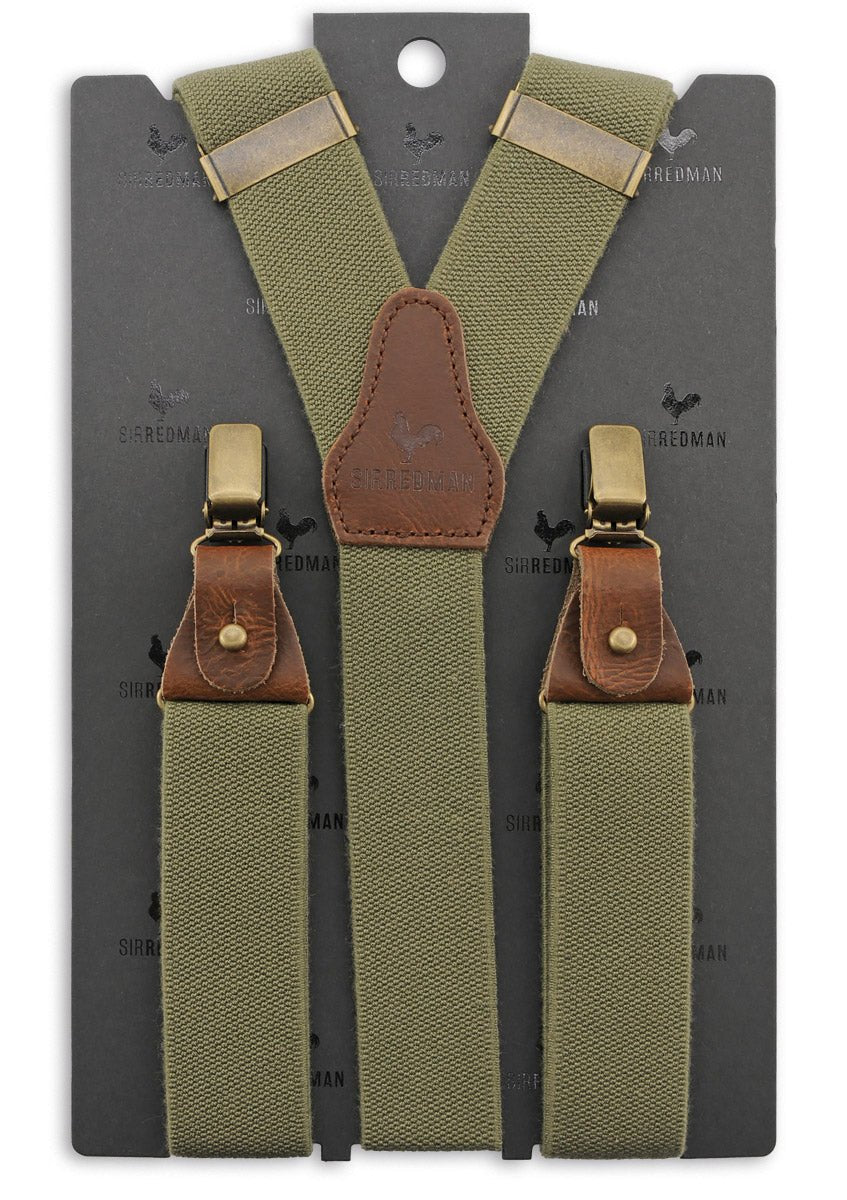 Deluxe Hosenträger Essential - army green - Dotty&Dan