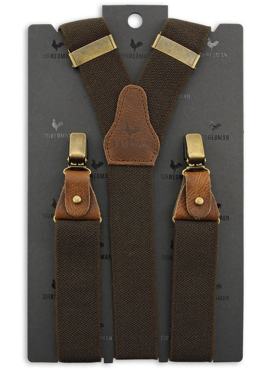 Deluxe Hosenträger Essential - braun - Dotty&Dan