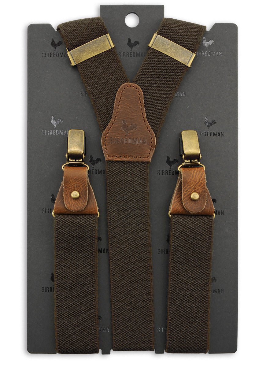 Deluxe Hosenträger Essential - braun - Dotty&Dan