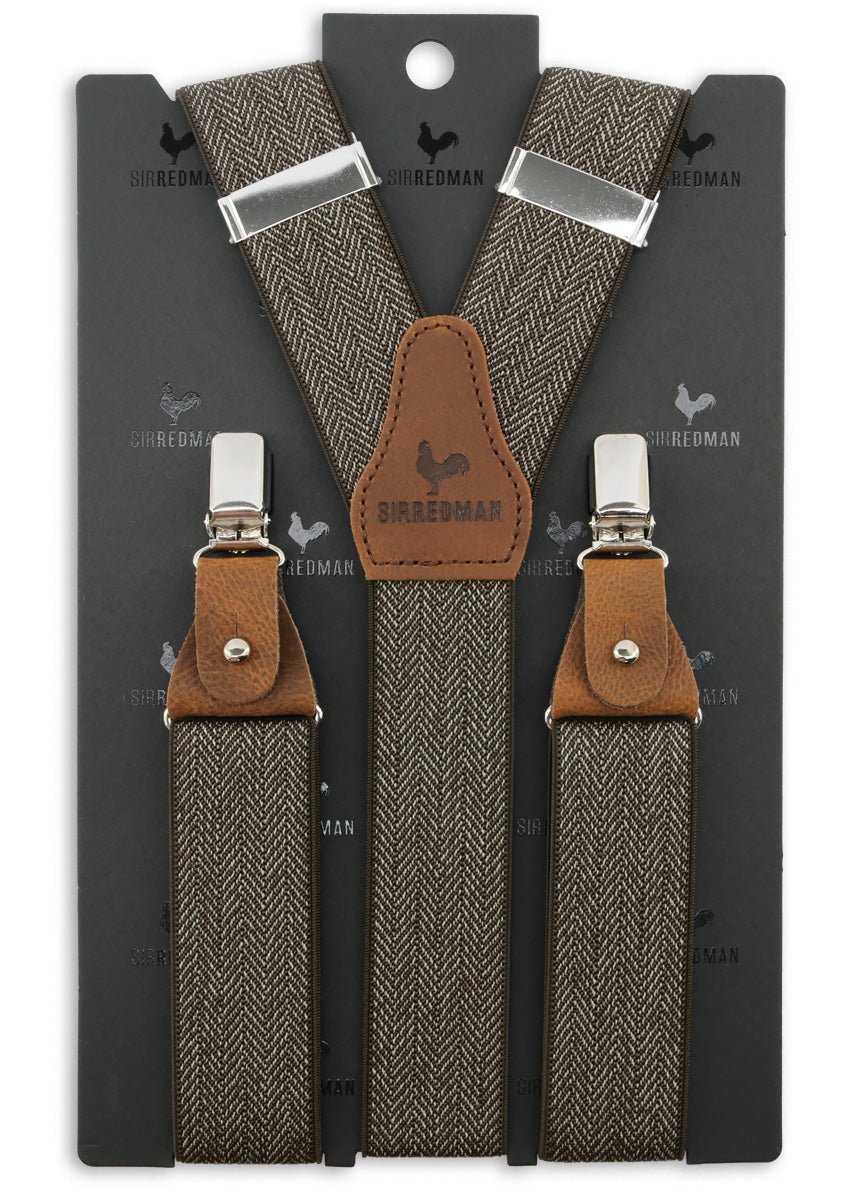 Deluxe Hosenträger Fischgrätmuster - Dotty&Dan
