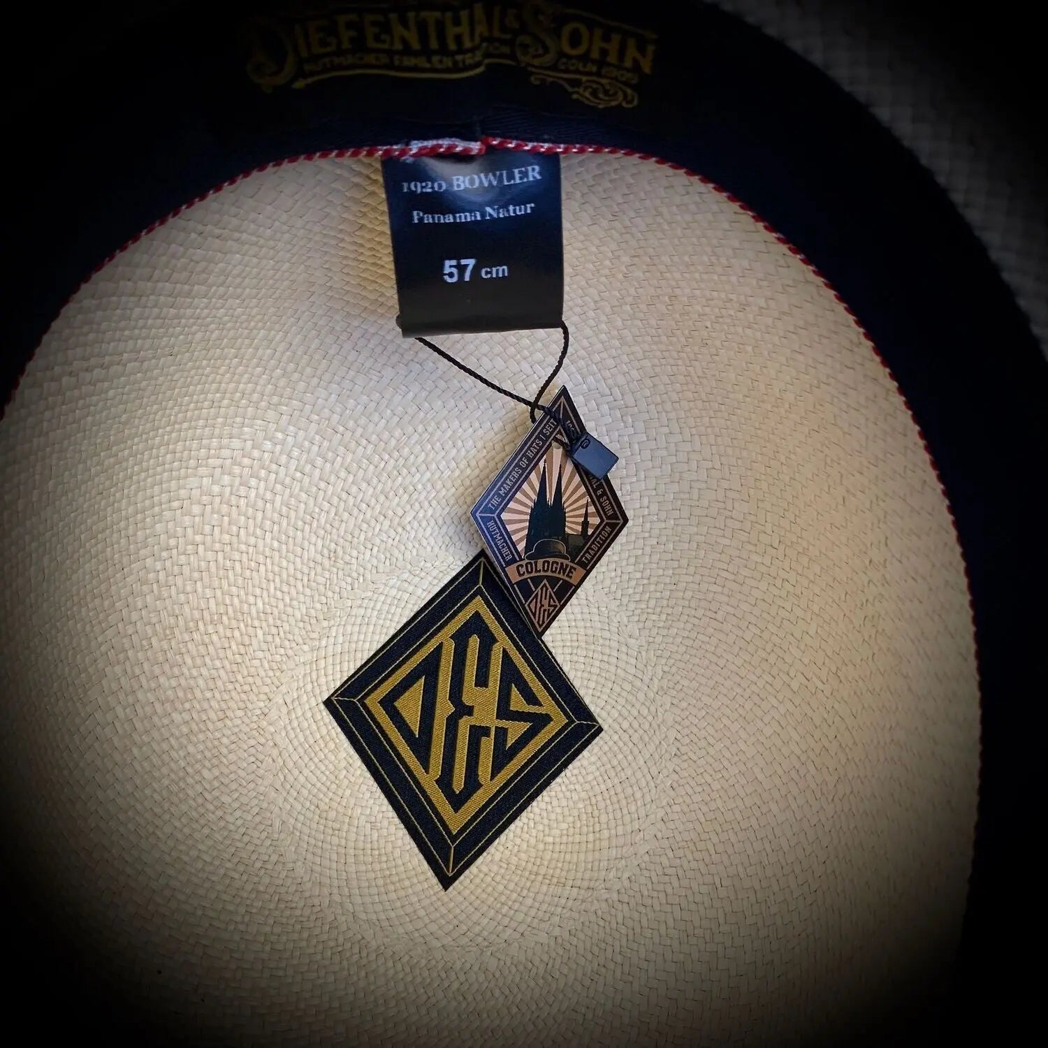 1920 Bowler Panama - brisa natur - Dotty&Dan