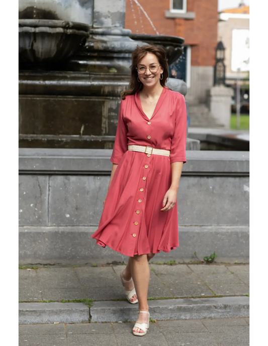 D´Laine Dress - Olette rot - Dotty&Dan