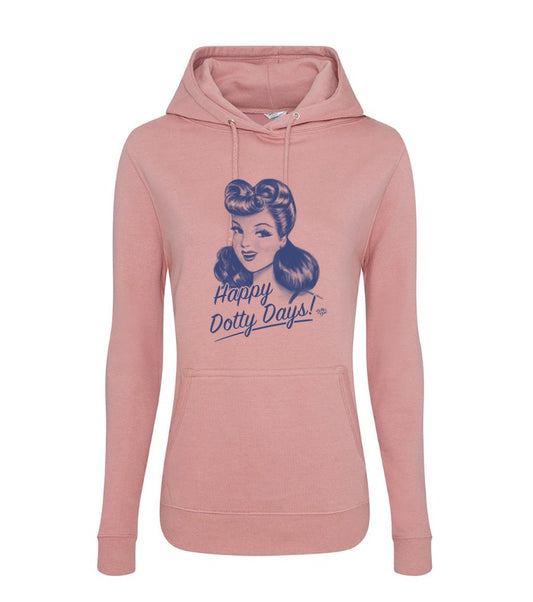 Women´s College Hoodie "Happy Dotty Days" - Dotty&Dan