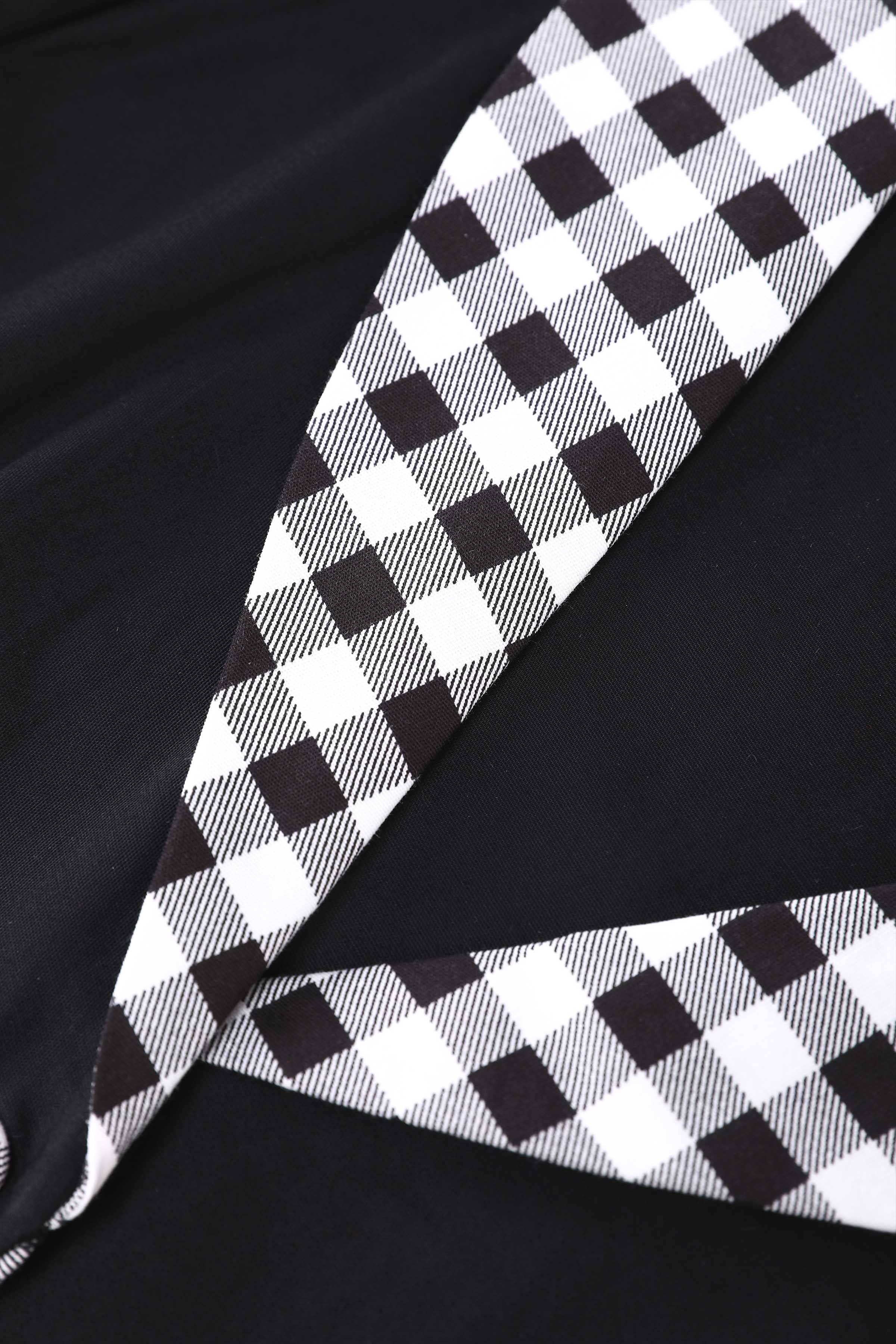 Hemdkleid Mollie - schwarz/ Gingham - Dotty&Dan