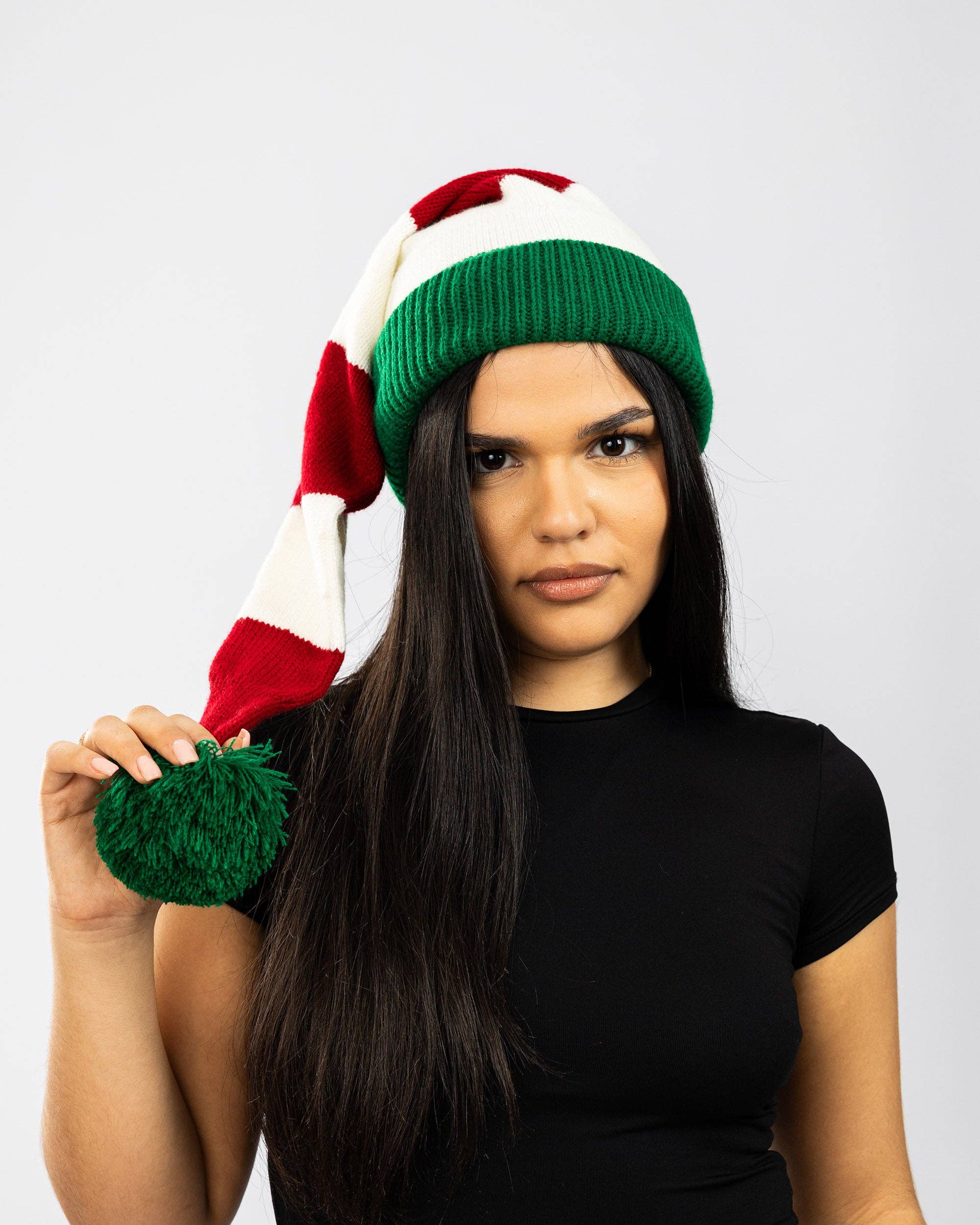 Snazzy Santa Mütze mit elfen, weitere ansicht